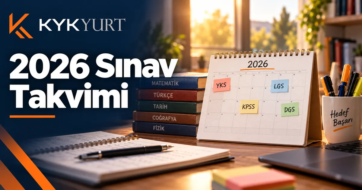 2026 Sınav Takvimi: ÖSYM ve MEB Tarihlerini Takip Etme