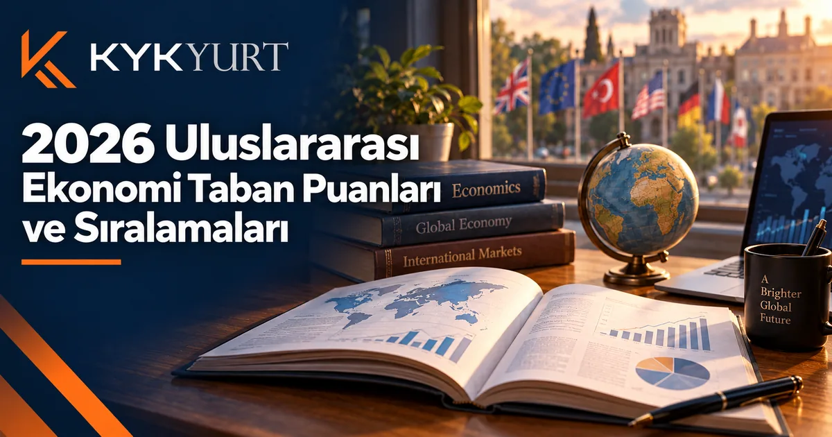 Uluslararası Ekonomi: Taban Puan ve Tercih Rehberi 2026