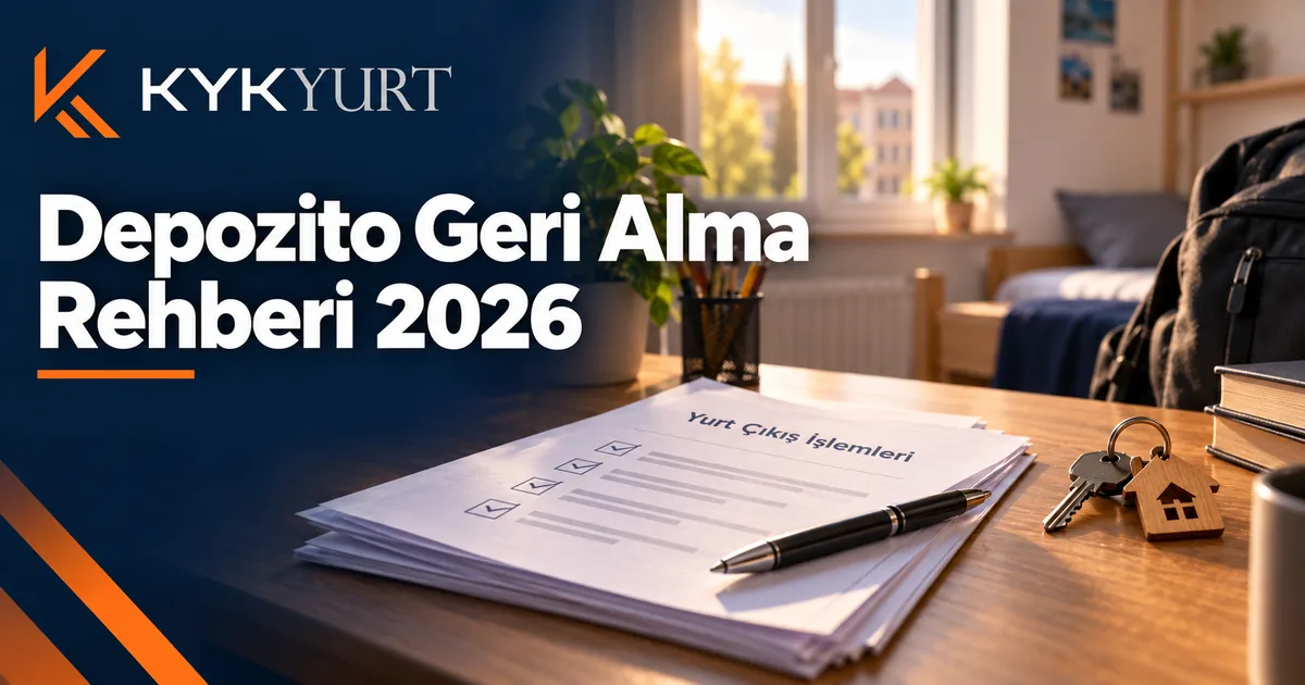 KYK Depozito İadesi: Güvence Bedeli ve Kayıt Silme