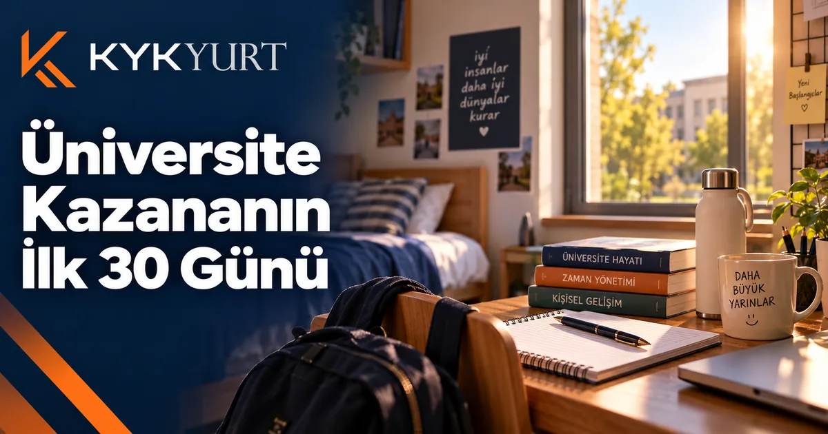 Üniversiteyi Kazananın İlk 30 Günü: Kayıt ve Yerleşme
