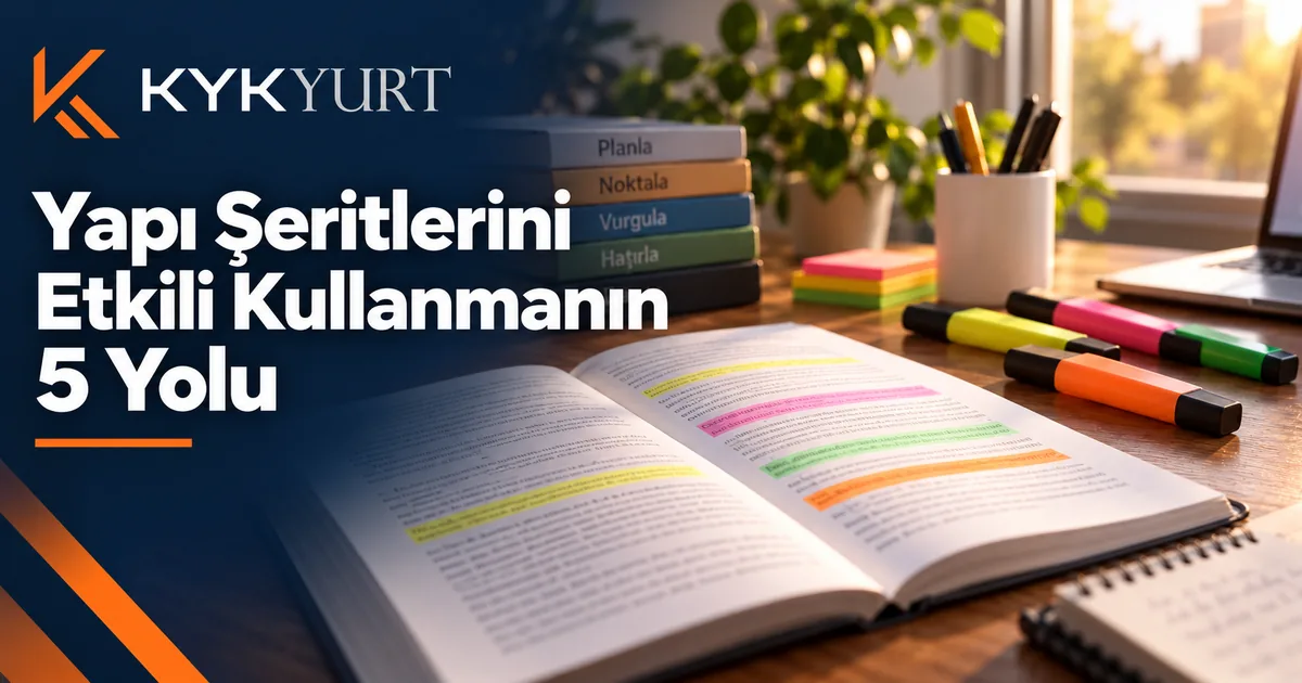 Yapı Şeritleri: Yazılı Anlatımı Destekleyen 5 Yöntem
